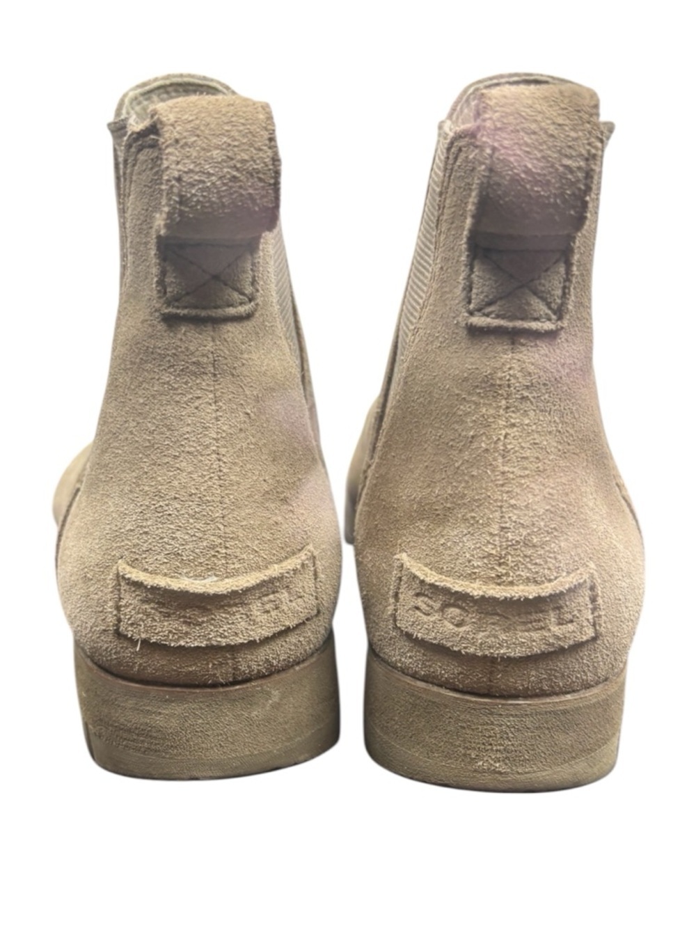 Sorel Taupe Suede Chelsea Booties - Picture 3 of 11